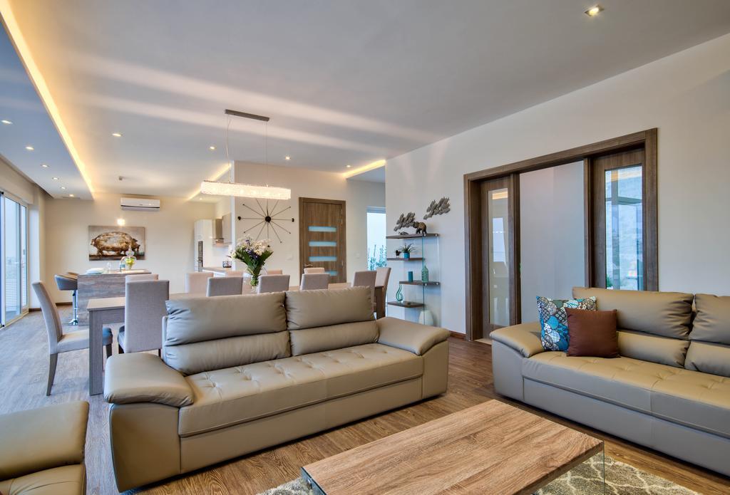Villa Gaia - Sunset Views, Indoor Heated Pool, Sauna And Games Room Mellieħa Εξωτερικό φωτογραφία
