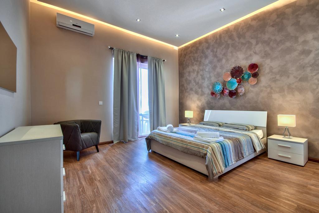 Villa Gaia - Sunset Views, Indoor Heated Pool, Sauna And Games Room Mellieħa Εξωτερικό φωτογραφία